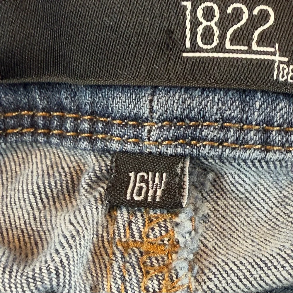 1822 Women's‎ Jeans Size 16W Adrianna Skinny - Picture 5 of 10
